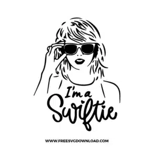 Taylor Swift Free SVG File