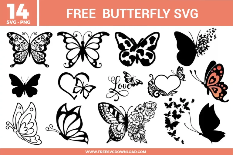 Butterfly Free SVG Files
