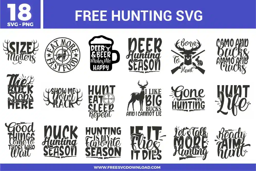 Hunting Free SVG Files