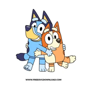 Bingo Bluey Free SVG File