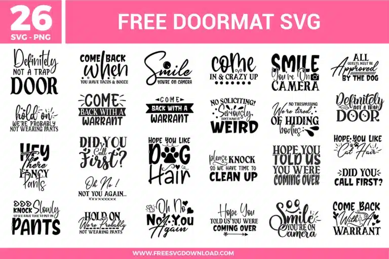 Doormat Free SVG Files