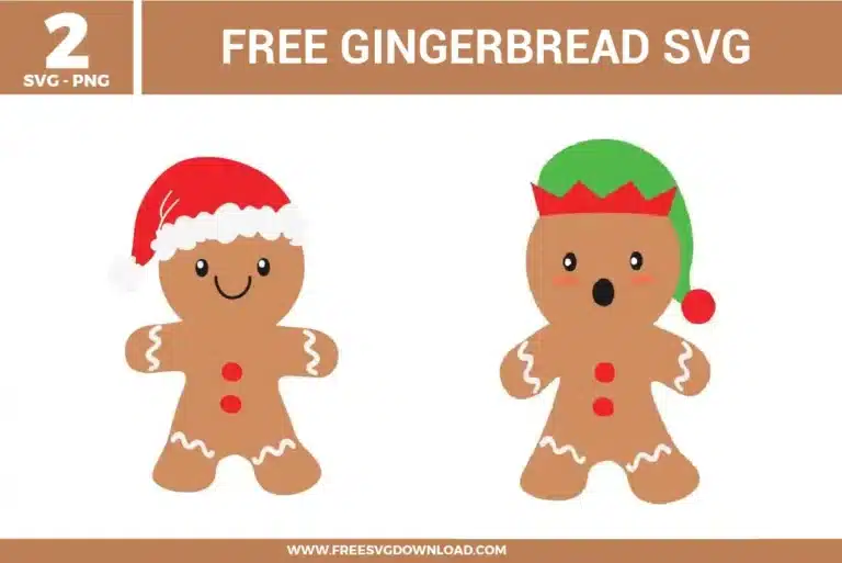 Gingerbread Free SVG Files