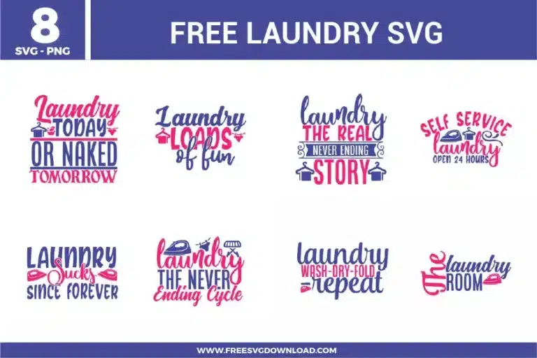 Laundry Quotes Free SVG Files