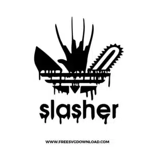 Slasher Free SVG File