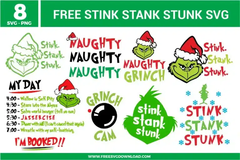 Stink Stank Stunk Free SVG Files