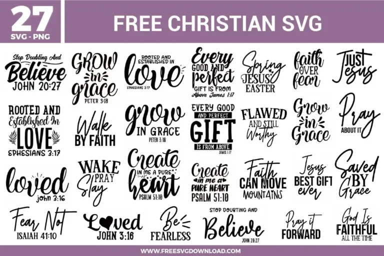Christian Free SVG Files