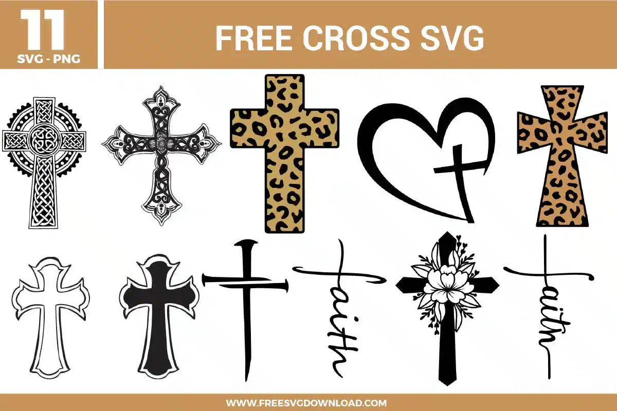 Cross Free SVG Files