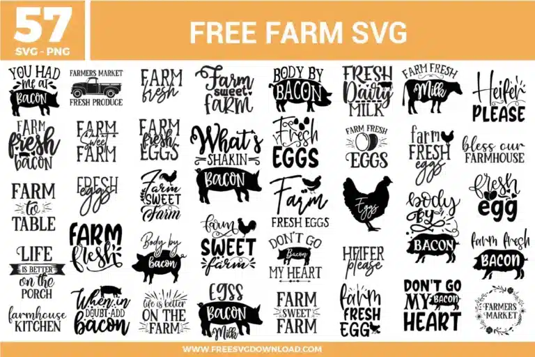 Farm Free SVG Files