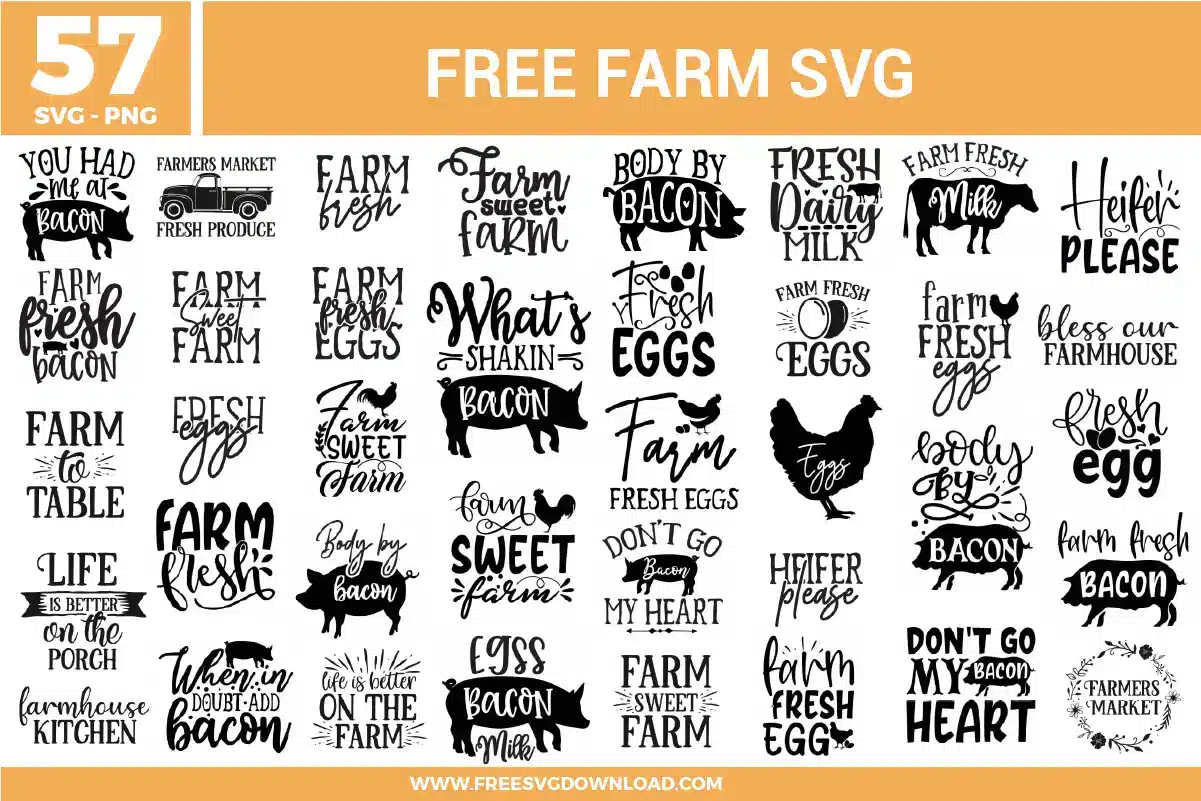 Farm Free SVG Files