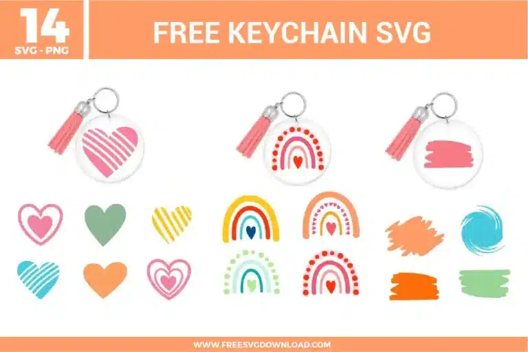 Keychain Free SVG Files