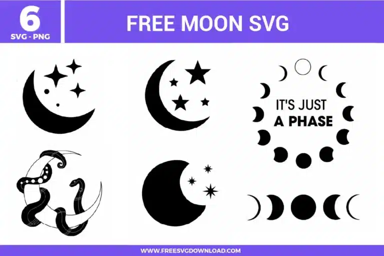 Moon Free SVG Files
