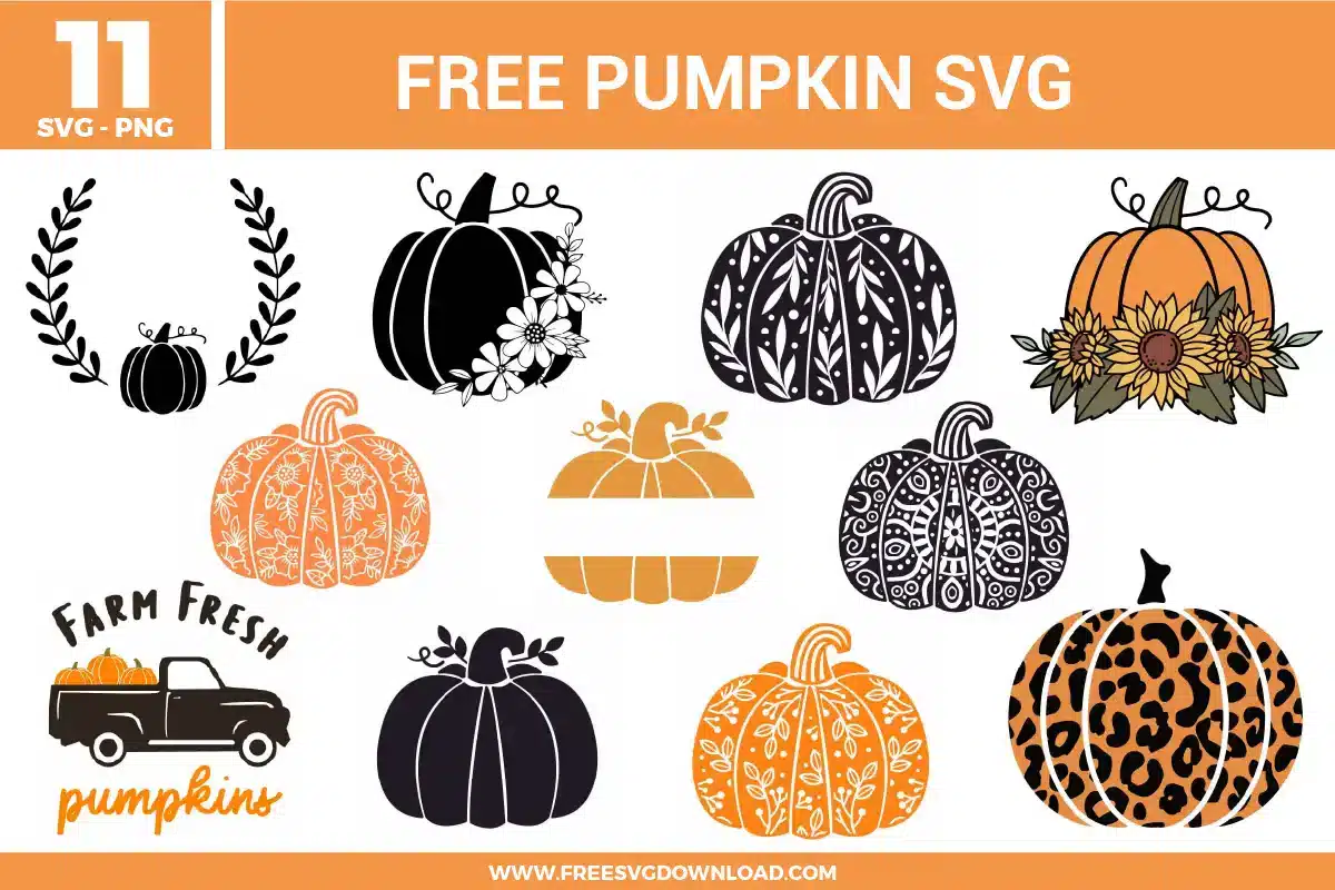 Pumpkin Free SVG Files