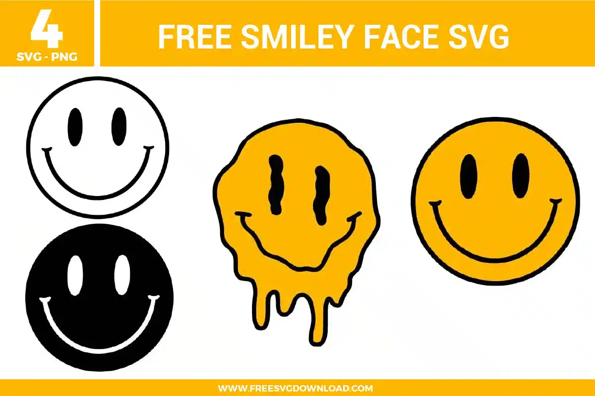 Smiley Face Free SVG Files