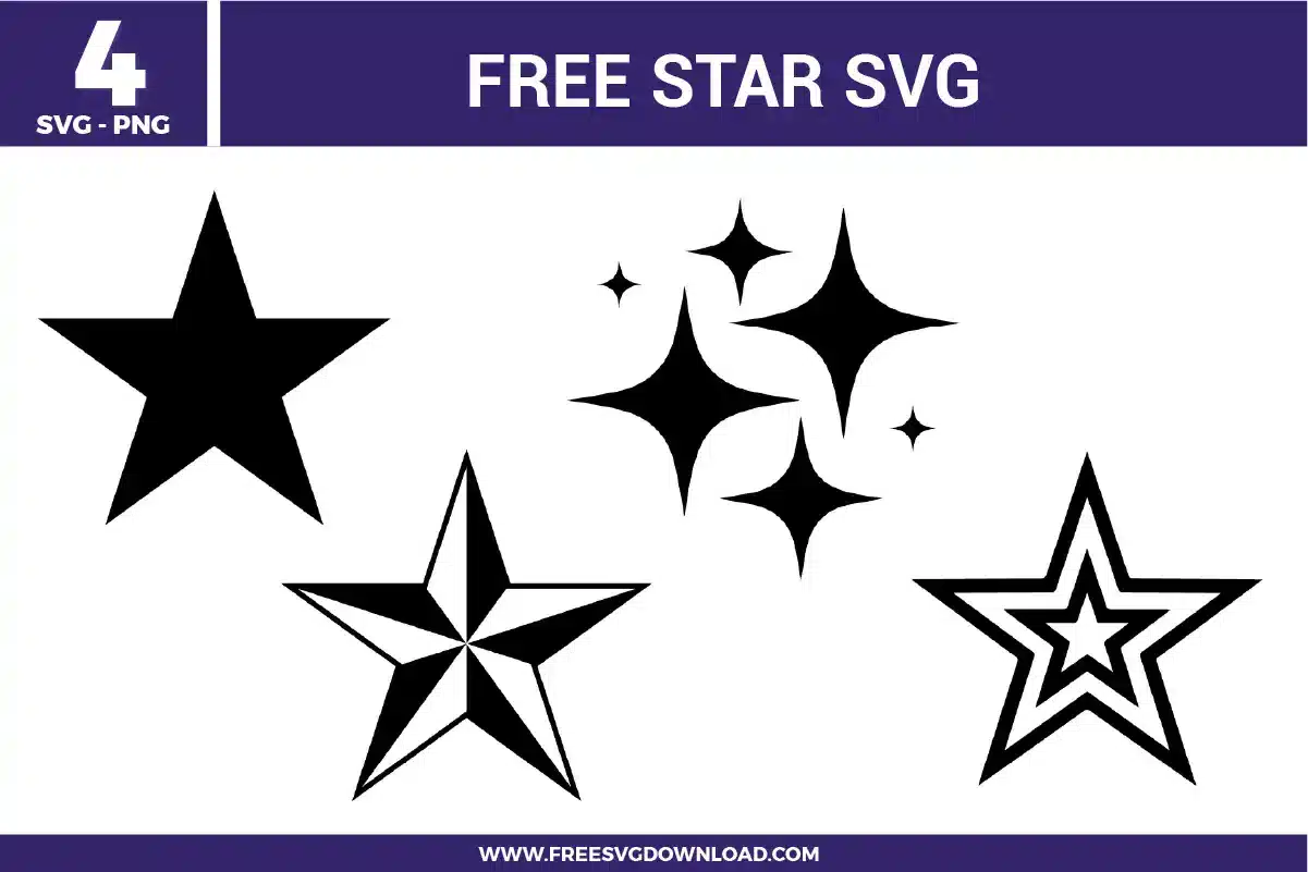 Star Free SVG Files