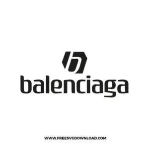 Balenciaga Free SVG File