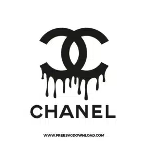 Chanel Drip Free SVG File
