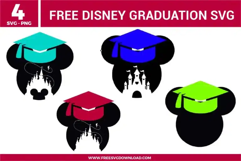 Disney Graduation Free SVG Files