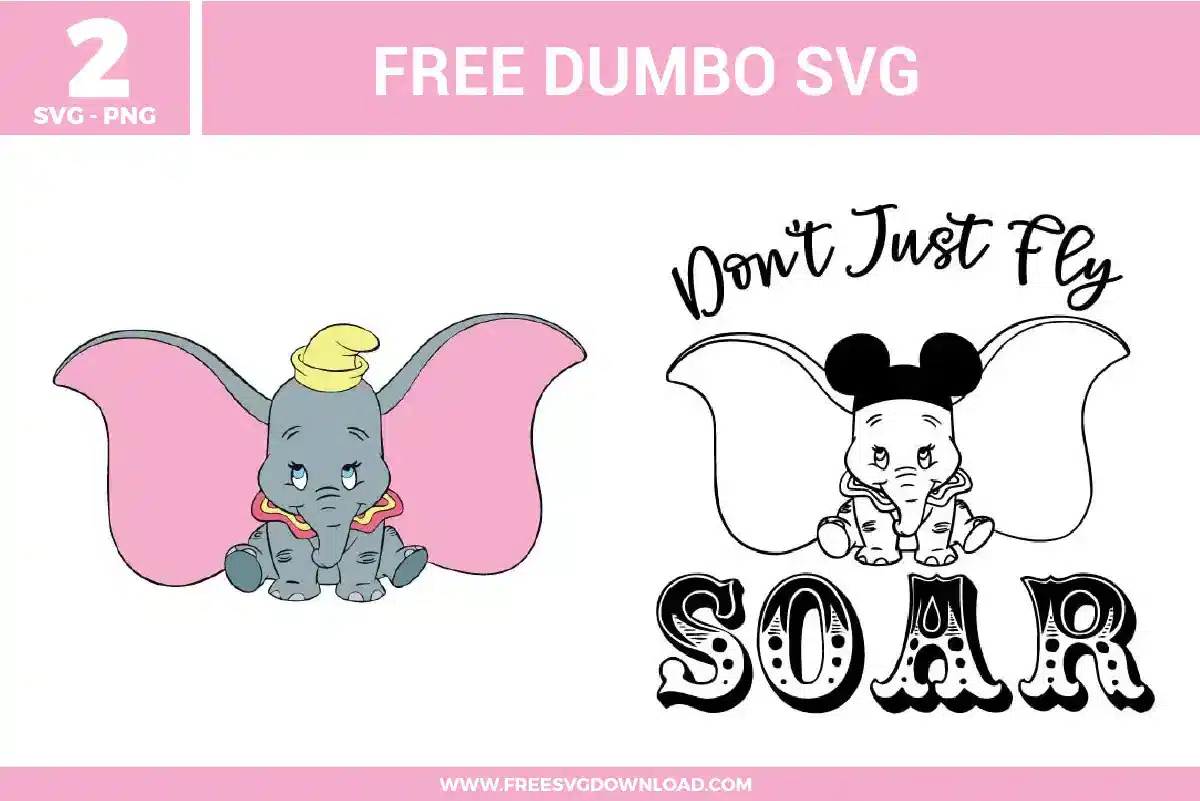 Dumbo Free SVG Files