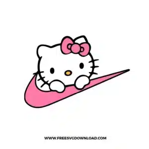 Hello Kitty Nike Free SVG File