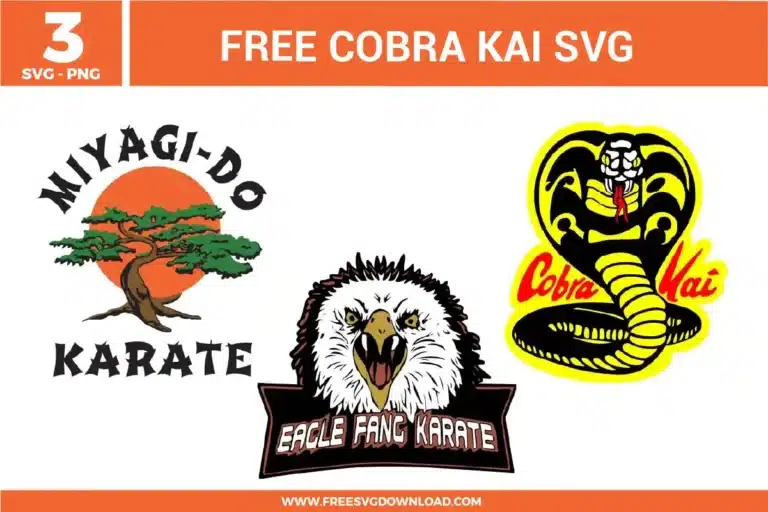 Cobra Kai Free SVG Files
