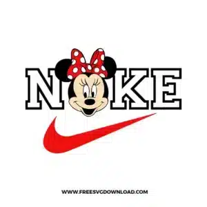 Minnie Mouse Nike Free SVG File