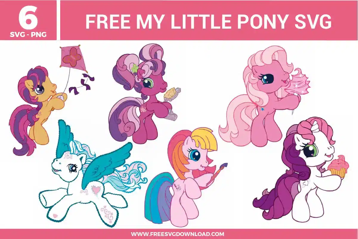 My Little Pony Free SVG Files