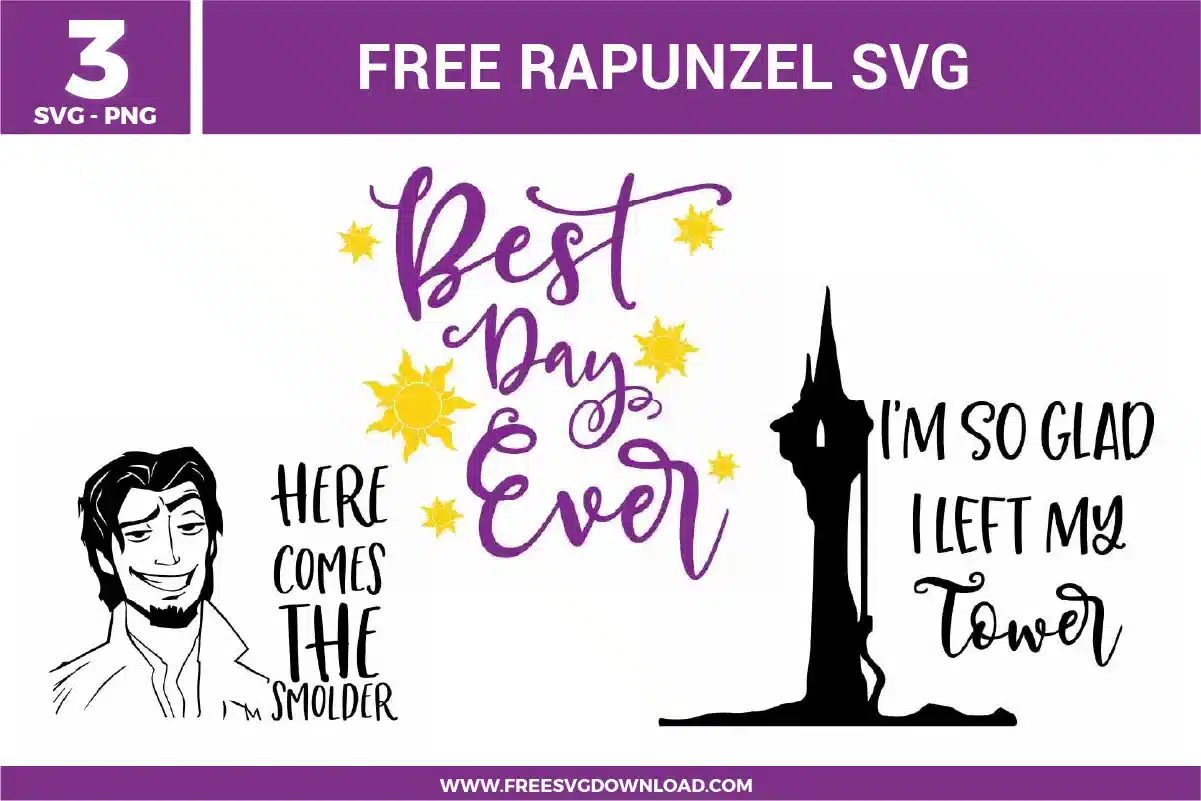 Rapunzel Free SVG Files
