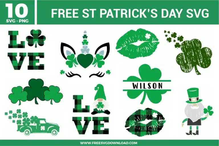 St Patricks Day Free SVG Files