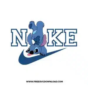 Stitch Nike Free SVG File