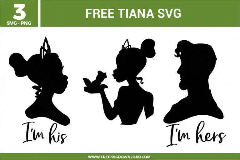Tiana Free SVG Files