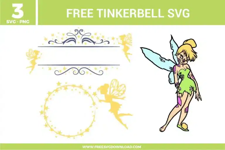 Tinker Bell Free SVG Files