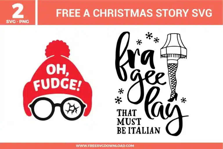 A Christmas Story Free SVG Files