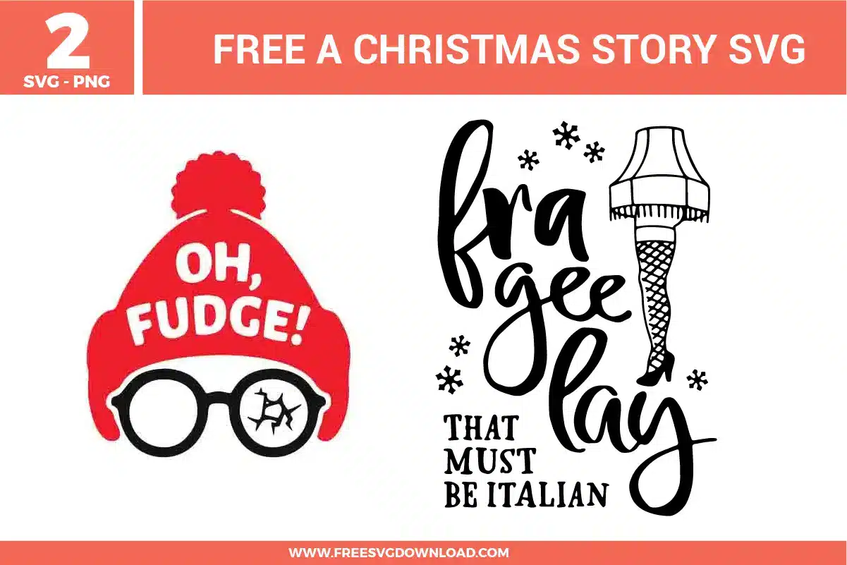 A Christmas Story Free SVG Files