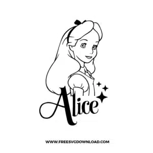 Alice Free SVG File