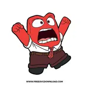 Anger Inside Out Free SVG File