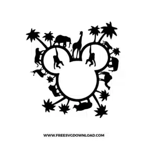 Animal Kingdom Disney Free SVG File