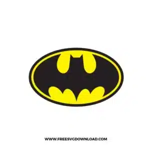 Batman Logo Free SVG File