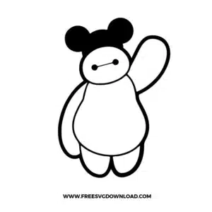 Big Hero Mickey Free SVG File