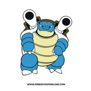 Blastoise Free SVG File
