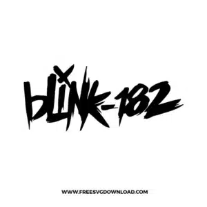Blink 182 Free SVG File