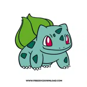 Bulbasaur Free SVG File