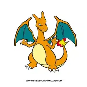 Charizard Free SVG File