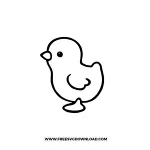 Chick Free SVG File