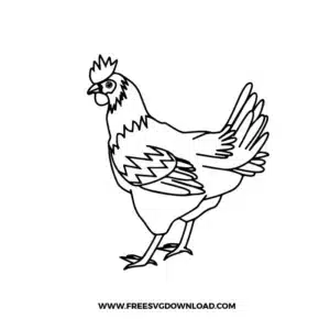 Chicken Free SVG File