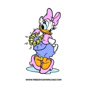 Daisy Duck Cricut Free SVG File