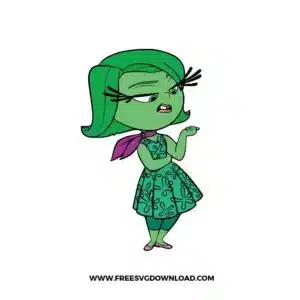 Disgust Inside Out Free SVG File