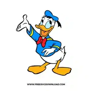 Donald Duck Cricut Free SVG File