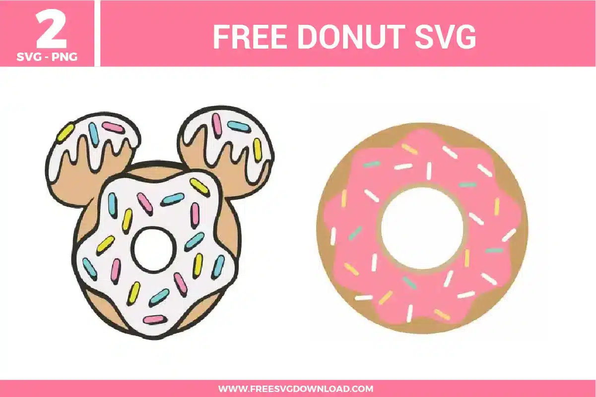 Donut Free SVG Files
