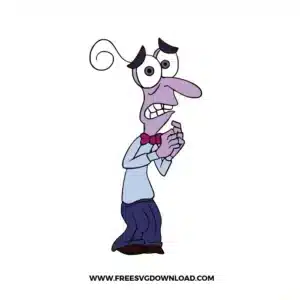 Fear Inside Out Free SVG File