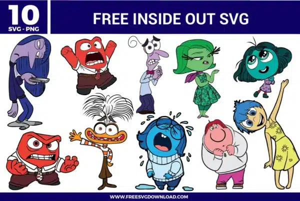 Inside Out Free SVG Files